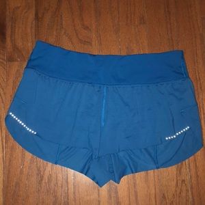 Lululemon Split Second Shorts.